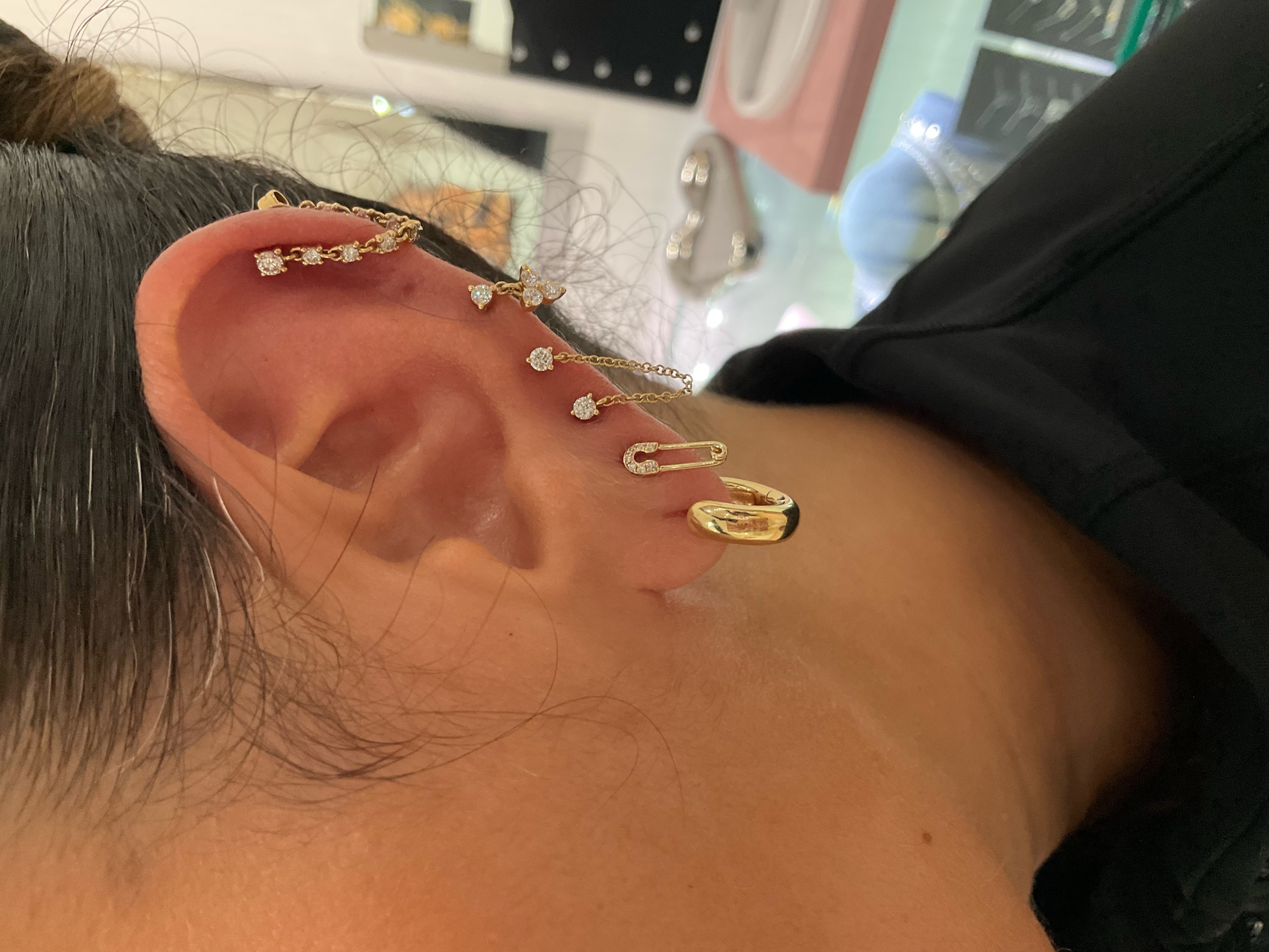 Diamond Prong Wrap Earring – Ali Weiss Jewelry