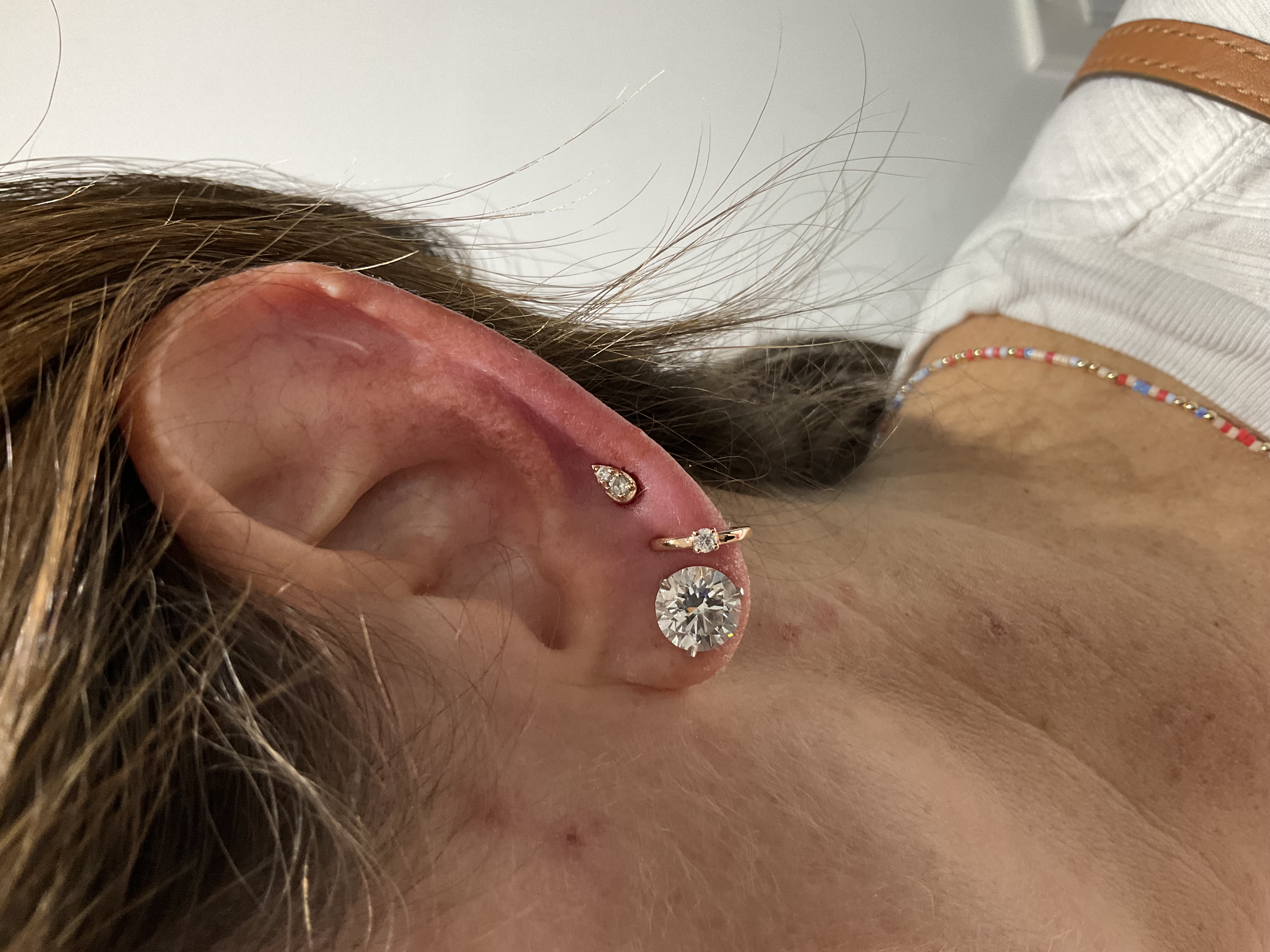 Small Diamond Tear Drop Stud – Ali Weiss Jewelry