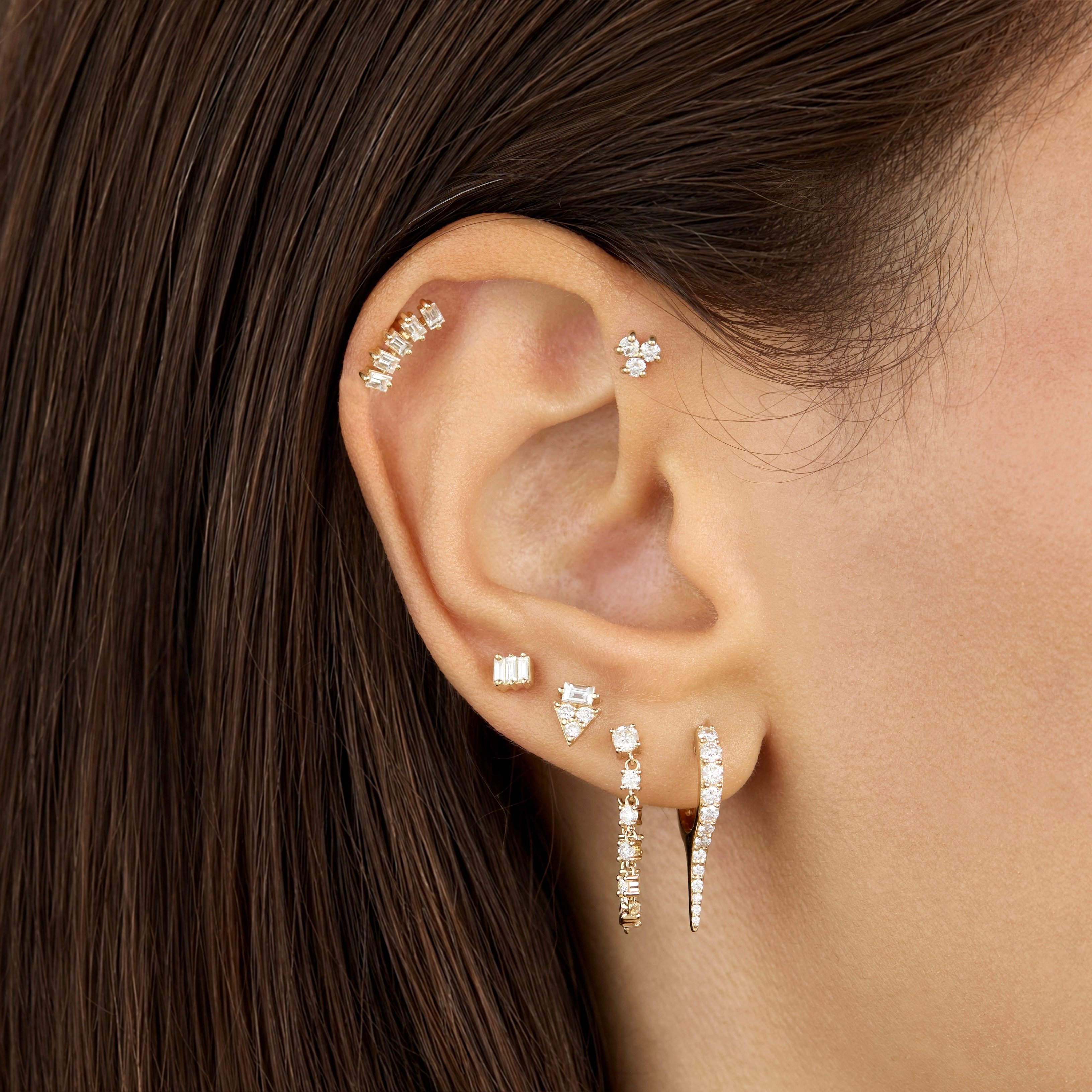 Diamond Prong Wrap Earring – Ali Weiss Jewelry
